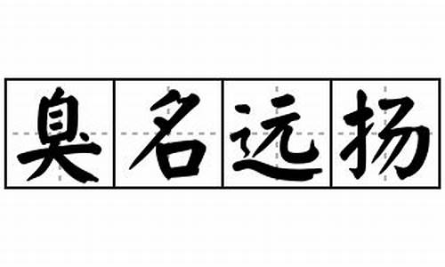 臭名遠揚造句造句20字_臭名遠揚造句造句20字左右